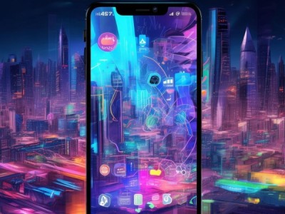 科技与动漫，未来手机壁纸，创意与活力的未来