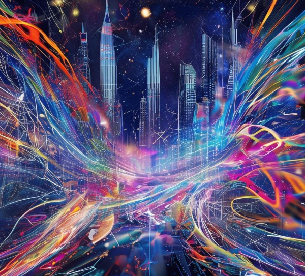 高清科技动态背景壁纸，一场改变世界的艺术探索